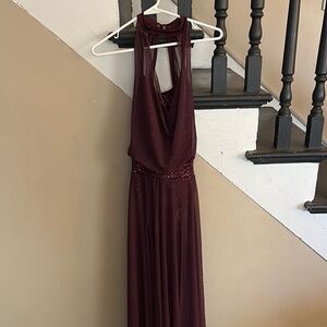 Weissman Burgundy Sequin Dance Costume